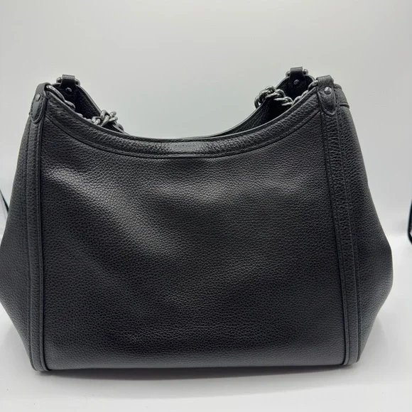 Coach Kristy Chain Leather Shoulder Bag - Picture 8 of 9